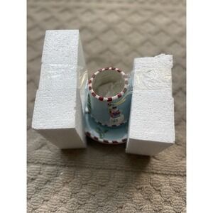 VTG Home Interiors Christmas‎ Holiday Candle Shade & 6" Plate Set Decorative